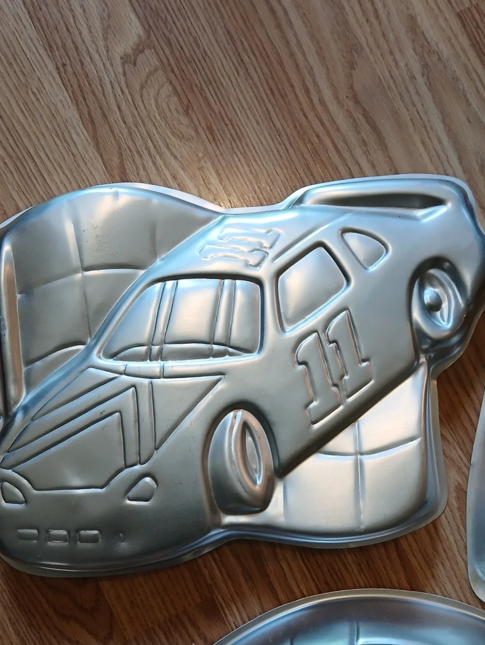 Wilton Cake Lot Of 4 Football 3D Car Racecar 3D Sport Ball
